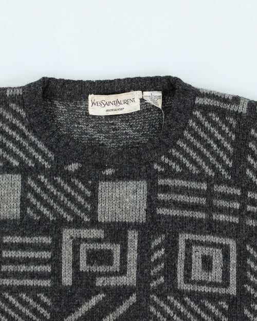 Vintage Yves Saint Laurent Wool Jumper - L