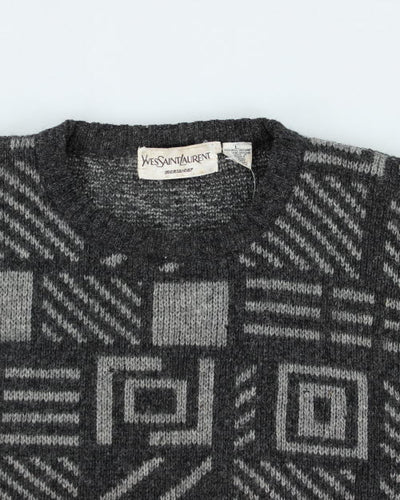 Vintage Yves Saint Laurent Wool Jumper - L