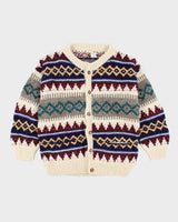Vintage 80's Las Americas Chunky Button Up Wool Cardigan - XL