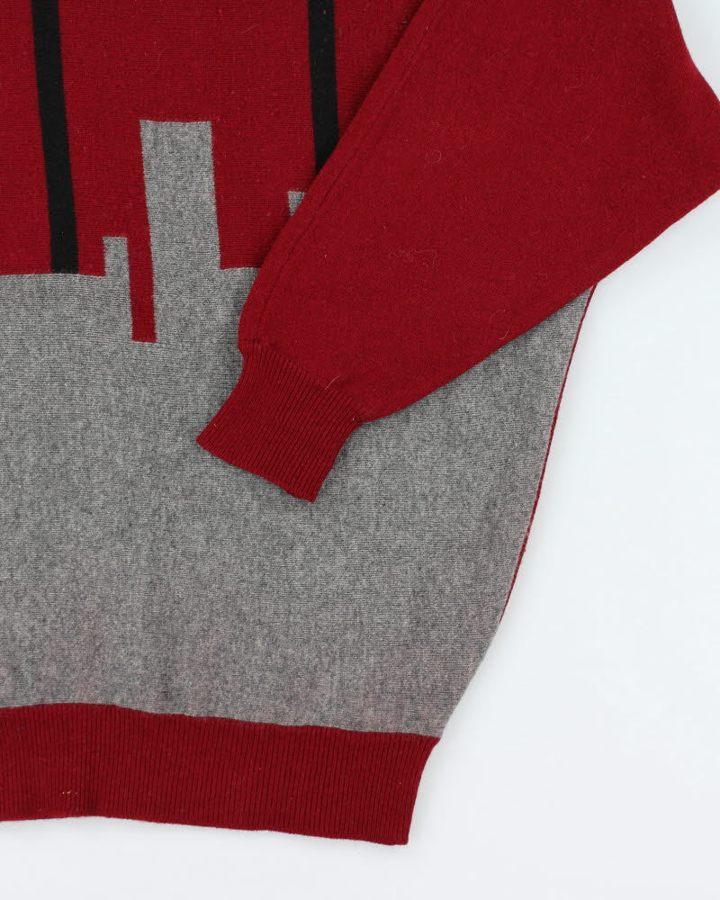 Vintage Pringle Lambswool Jumper - M
