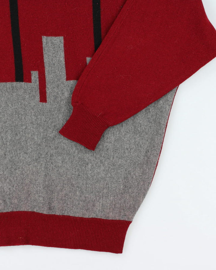 Vintage Pringle Lambswool Jumper - M