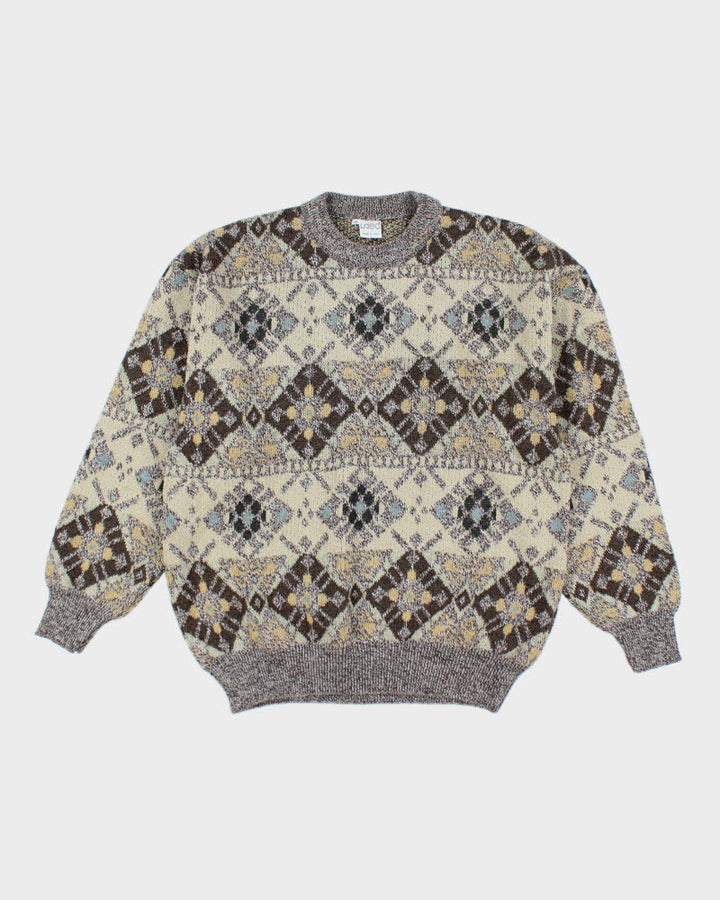 Vintage Lasa Wool Blend Jumper - M