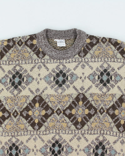 Vintage Lasa Wool Blend Jumper - M