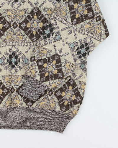 Vintage Lasa Wool Blend Jumper - M