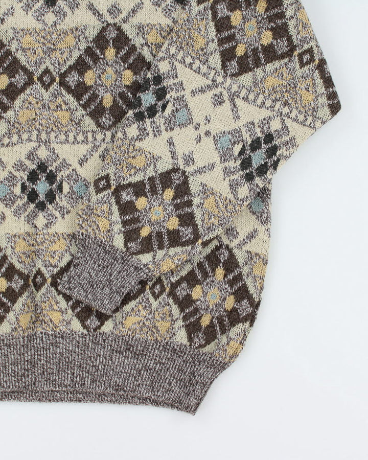 Vintage Lasa Wool Blend Jumper - M