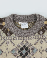 Vintage Lasa Wool Blend Jumper - M