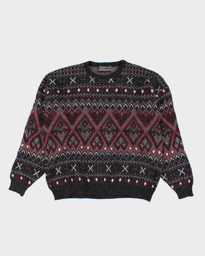 Vintage Carrington Sparkly Knit Jumper - L