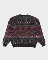 Vintage Carrington Sparkly Knit Jumper - L