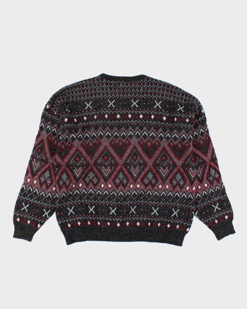 Vintage Carrington Sparkly Knit Jumper - L