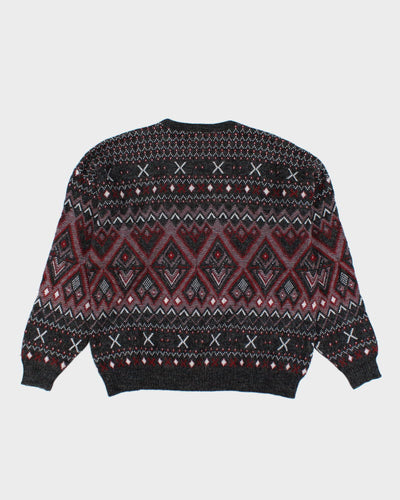 Vintage Carrington Sparkly Knit Jumper - L