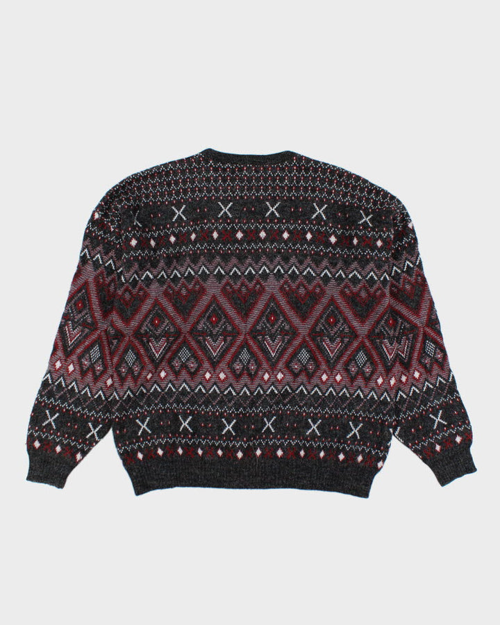 Vintage Carrington Sparkly Knit Jumper - L
