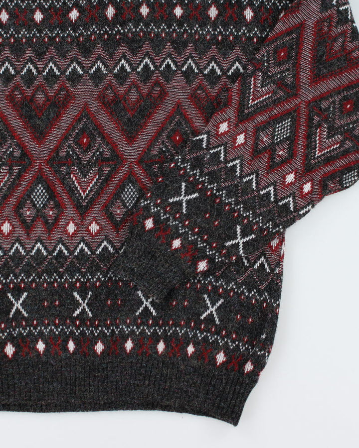 Vintage Carrington Sparkly Knit Jumper - L