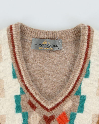 Monte Carlo Angora Knit Jumper - M