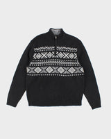 Eddie Bauer Lambswool Quarter-zip Jumper - L