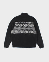 Eddie Bauer Lambswool Quarter-zip Jumper - L