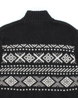 Eddie Bauer Lambswool Quarter-zip Jumper - L