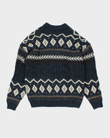 Vintage Wool &amp; Silk Blend Knit Jumper - XL