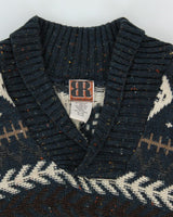Vintage Wool &amp; Silk Blend Knit Jumper - XL