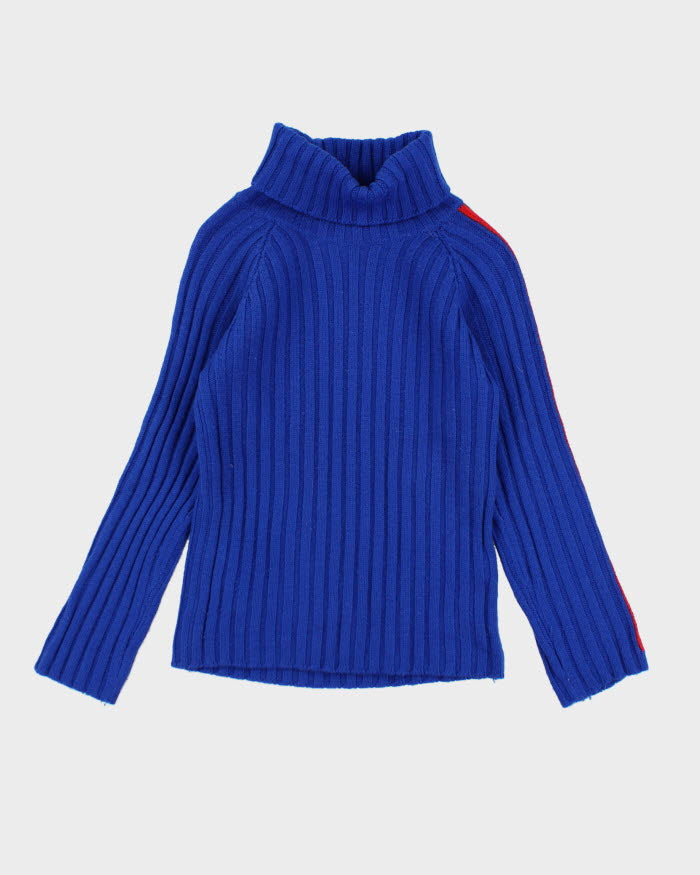 Vintage Y2K Dolce &amp; Gabbana Roll Neck Knitted Jumper - S