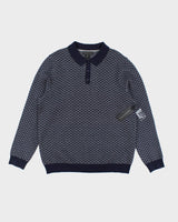 Vintage DSWT Christian Lacroix Knitted Polo Shirt - XL