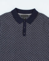 Vintage DSWT Christian Lacroix Knitted Polo Shirt - XL
