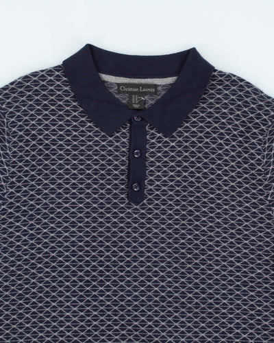 Vintage DSWT Christian Lacroix Knitted Polo Shirt - XL