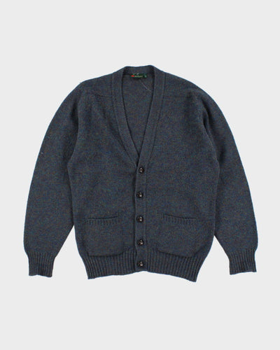 Vintage 90's Pure Wool Button Up Cardigan - L