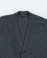 Vintage 90's Pure Wool Button Up Cardigan - L