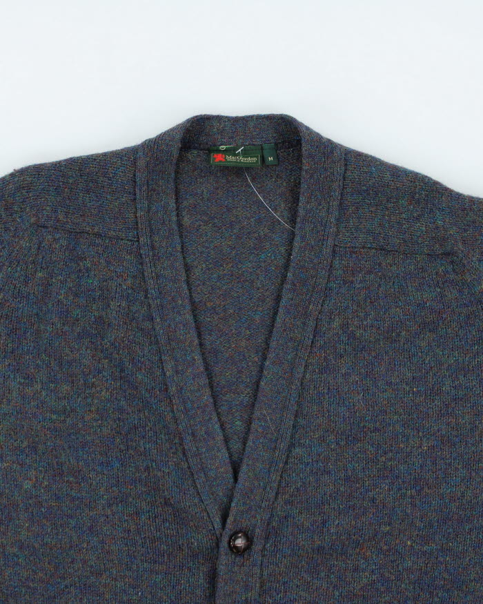 Vintage 90's Pure Wool Button Up Cardigan - L