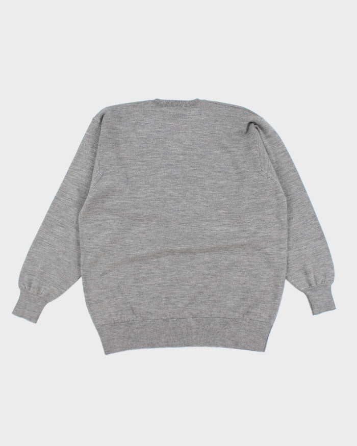 Vintage Pringle of Scotland Lambswool V-Neck Jumper - L