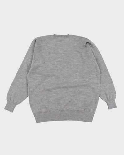 Vintage Pringle of Scotland Lambswool V-Neck Jumper - L