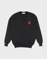 Vintage 90's Lambswool Burberry Golf Club Knitted Jumper - L