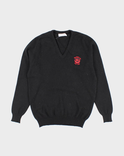 Vintage 90's Lambswool Burberry Golf Club Knitted Jumper - L