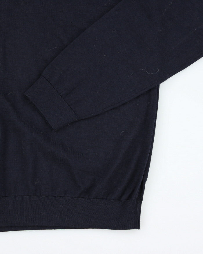 Vintage Hugo Boss Lightweight V-Neck Jumper - L