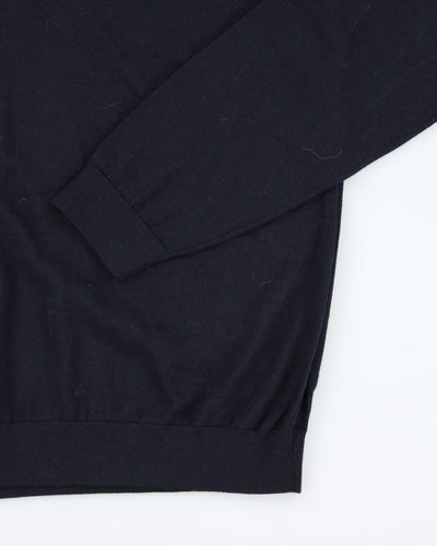 Vintage Hugo Boss Lightweight V-Neck Jumper - L
