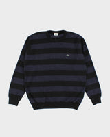 Vintage Lacoste Chunky Striped Knit Jumper - L