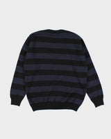 Vintage Lacoste Chunky Striped Knit Jumper - L