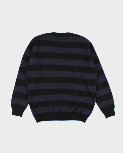 Vintage Lacoste Chunky Striped Knit Jumper - L