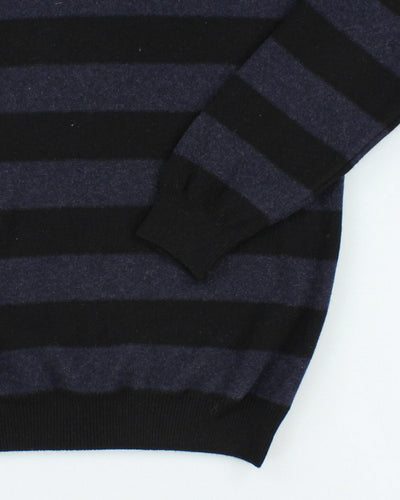 Vintage Lacoste Chunky Striped Knit Jumper - L