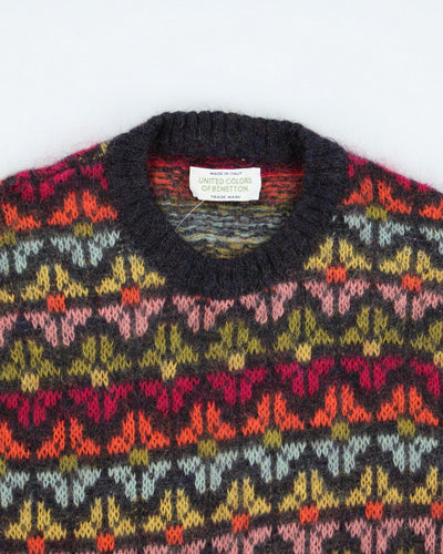 Vintage 90's United Colours of Benetton Chunky Knit Jumper - L