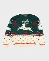 Vintage 90's Eddie Bauer Chunky Christmas Knit Jumper - L
