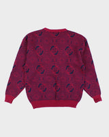 Vintage 90's Christian Dior Chunky Wool Knit Jumper - XL