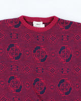 Vintage 90's Christian Dior Chunky Wool Knit Jumper - XL