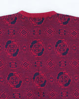 Vintage 90's Christian Dior Chunky Wool Knit Jumper - XL