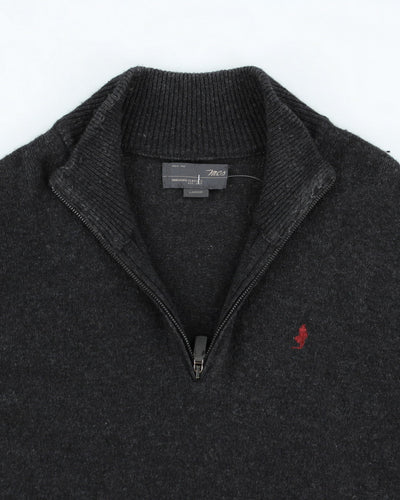 Vintage 90's Marlboro Classics Chunky Quarter Zip Jumper- L