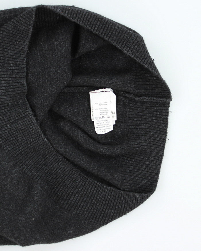 Vintage 90's Marlboro Classics Chunky Quarter Zip Jumper- L