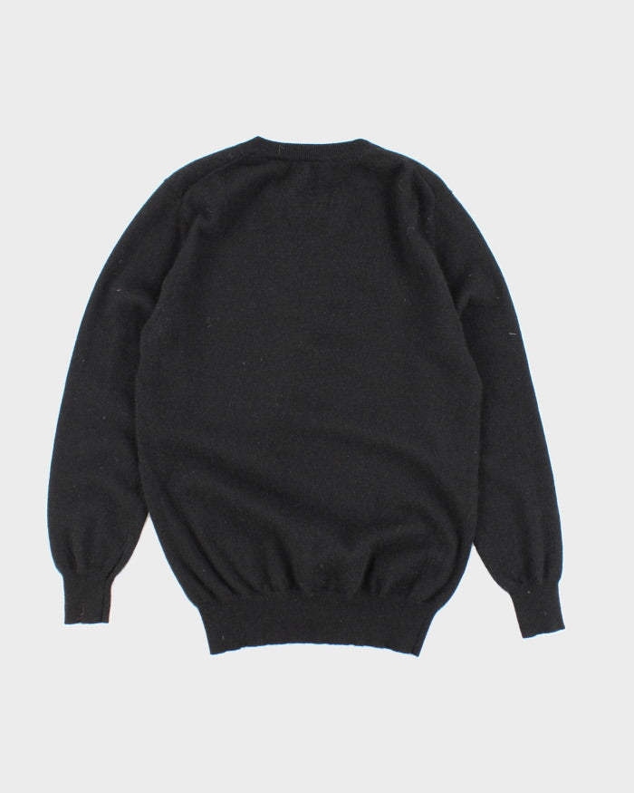 Vintage 2000's Comme Des Garcon Heart Patch Knit Jumper - M