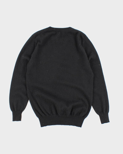 Vintage 2000's Comme Des Garcon Heart Patch Knit Jumper - M