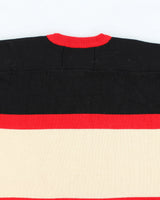 Vintage Chicago Black Hawks NHL Chunky Knit Jumper - L