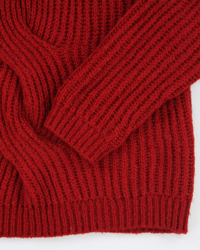 Vintage 90's Massimo Dutti Patterned Knit Jumper - L